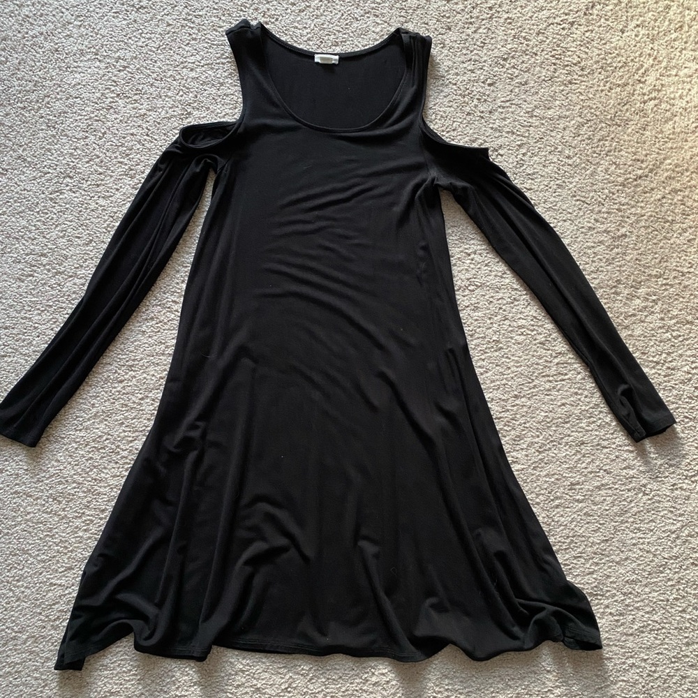 Garage cold shoulder dress